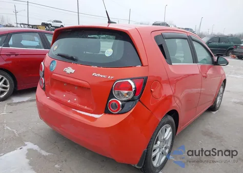 2012 Chevrolet Sonic 2Lt z USA, uszkodzony, nr VIN 1G1JC6SH7C4114309